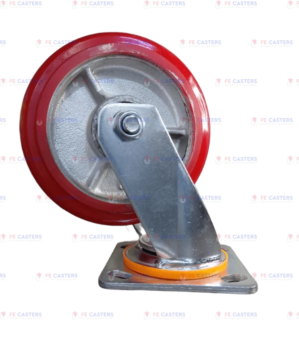ci pu 6 inch swivel SUPER HEAVY DUTY CI PU CASTERS