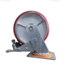 HEAVY DUTY CI PU CASTERS