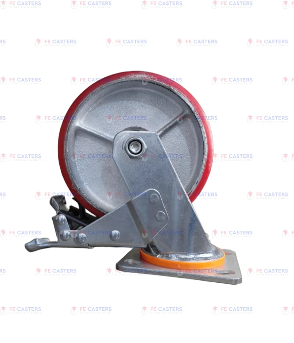 HEAVY DUTY CI PU CASTERS