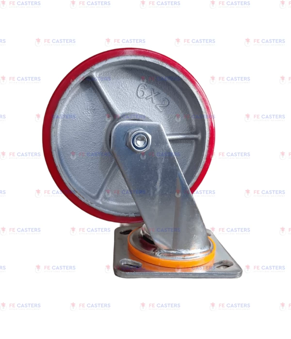 HEAVY DUTY CI PU CASTERS