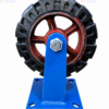SUPER HEAVY DUTY CI RUBBER CASTERS