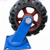 SUPER HEAVY DUTY CI RUBBER CASTERS